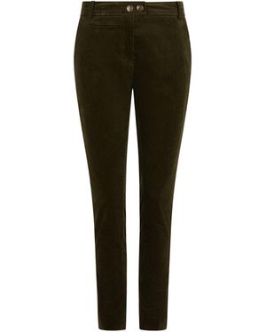 Really Wild Clothing Trafalgar Fine Corduroy Jodphur Trousers - Green