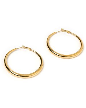 ARMS OF EVE Riley Hoop Earrings - Metallic