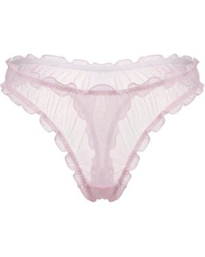 Alevy Studios The Ruffle Thong - Pink