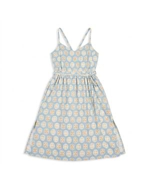 ELOI Vinton Print Dress - Blue