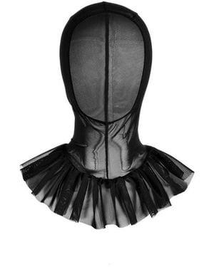Ioana Ciolacu Ruffled Hood - Black