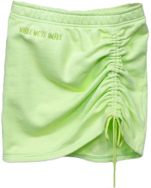 While We're Awake Mini Skirt - Green