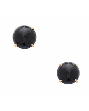 Heather Hawkins Jewelry Radiate Oversized Gemstone Stud Earrings - Black