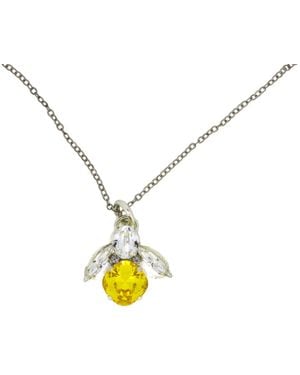 Vickisarge The Bee Necklace - Black