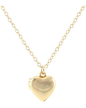 Kris Nations Heart Locket - Metallic