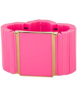 THE ROSE Manchette One – Sculptural Cuff – Neon - Pink
