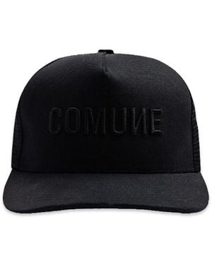 Comune Tonal Trucker Hat - Black