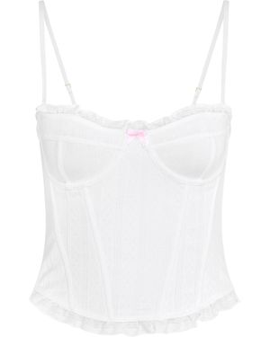 Wild Lovers Jennifer Corset - White