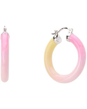 Dolcetto Designs Tropicale Sunset Hoop - Pink