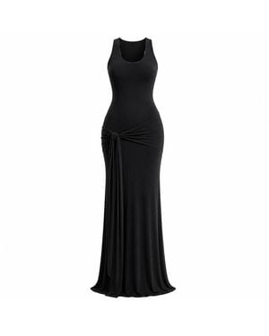 Maison De Gala Serena Noir Maxi Dress - Black