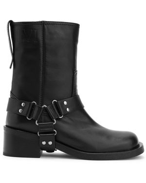 Ilvi Matthew Leather Boot - Black