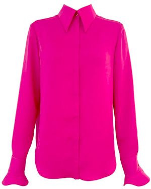 Arto. Be Bright & Excited Cuff Shirt - Pink