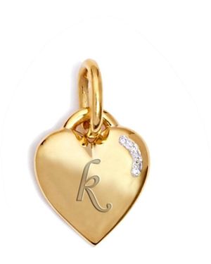 Kaizarin Tiny Heart Pendant - Metallic
