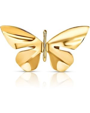 Ellie Vail Jewelry Florence Butterfly Brooch - Metallic