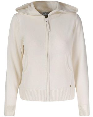 tirillm Adalina Soft Hooded Jacket Off - White