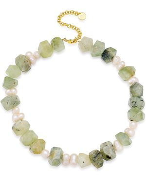 Amber Sceats Palma Necklace - Metallic