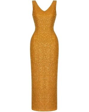 Elsava Lina Sequin Dress - Metallic