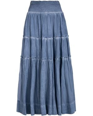 Change of Scenery Charlie Skirt - Blue