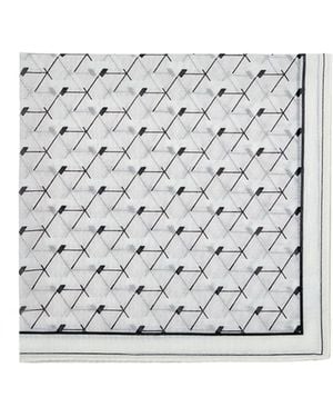 Ana Maison Lines Of Time Handkerchief - Grey