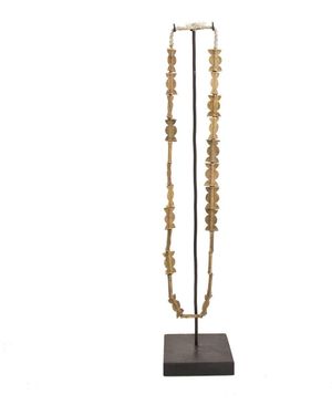 Botanical Boys Bronze Baule Necklace One One Zero C - Metallic