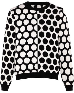 INGMARSON Reversed Circles Wool & Cashmere Jumper - Black