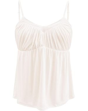 JJwinks Baby Doll Bra-Free Top - White