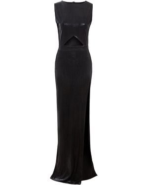 Sarvin Cut Out Maxi Dress - Black