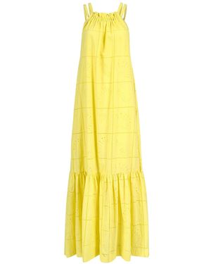 SUNSHINE TIENDA Lemonade Shell Camilla Dress - Yellow