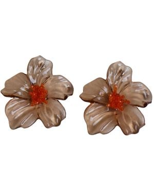 Miss May the Brand Flora Earrings - Brown
