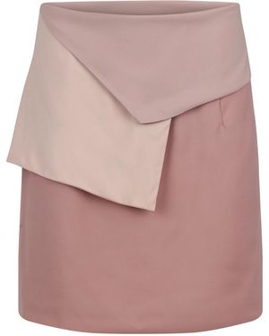 Mary Dickow Farida Skirt-Latte - Pink