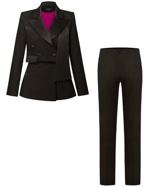 Tia Dorraine Très Chic Pant Suit - Black