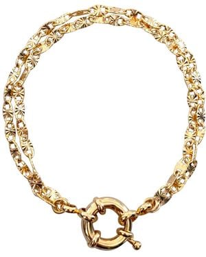 IN CAUDA VENENUM Archangel Bracelet - Metallic