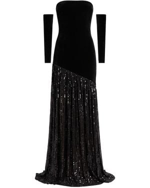 Nur Karaata Florence Gown - Black
