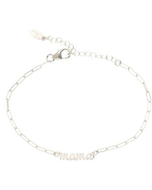 Kris Nations Mama Bracelet Sterling - White