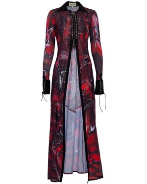 Paloma Lira Scars Top - Red