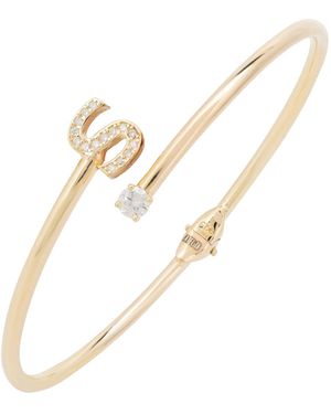LÁTELITA London Initial Bangle S - Metallic