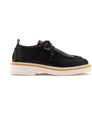 Ilvi Afsana Leather Oxford - Black