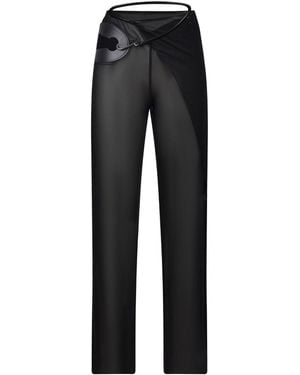Bianca Resortwear Deva Wrap Pants - Black
