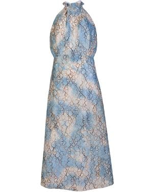 NUMBAT Orla Sky Maxi Dress - Blue