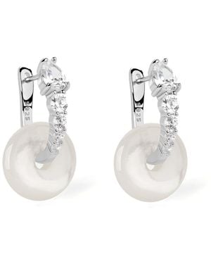 Freqnc Atelier Ouroboros Earrings - White