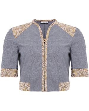 Misha Vaidya Leya Jacket - Blue
