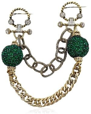 Bayemeyc Ricco Brooch - Metallic