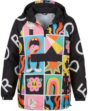 mysimplicated Retro Windbreaker - Blue