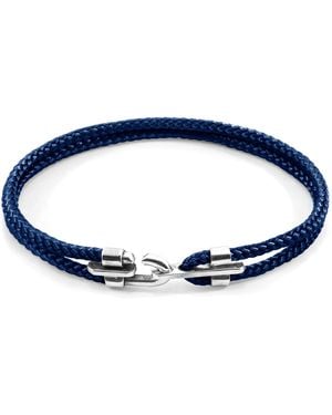 Anchor and Crew Canterbury & Rope Bracelet - Blue