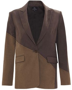 Ariana Bestepe Blazer Jacket - Brown
