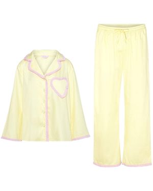 Love Letters X Dolce Granita & Baby Pyjama - Yellow