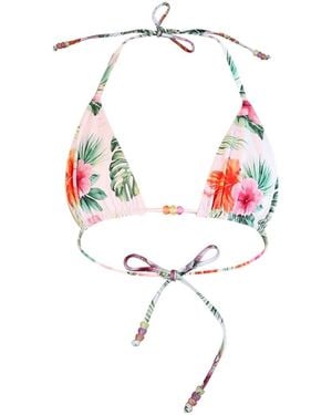Belletage Swimwear The Pau Bikini Top - White