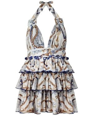 Nur Karaata Bellano Tropezienne Dress - White