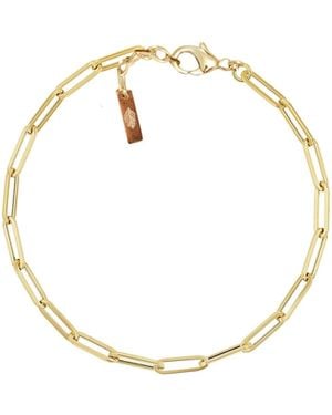 Adriana Pappas Designs Paperclip Chain Bracelet - Metallic