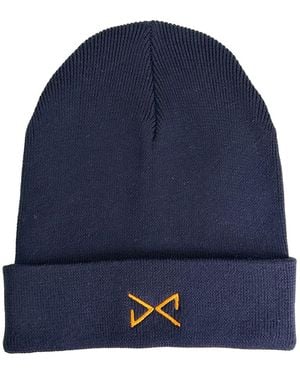 Daniel Chong French Rib Beanie - Blue